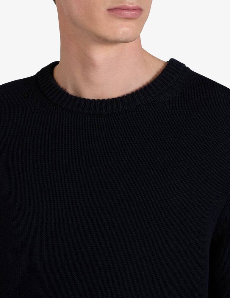 Slowear Slim fit cotton crew-neck jumper - picture 4 Slowear Slim fit cotton crew-neck jumper - picture 4
