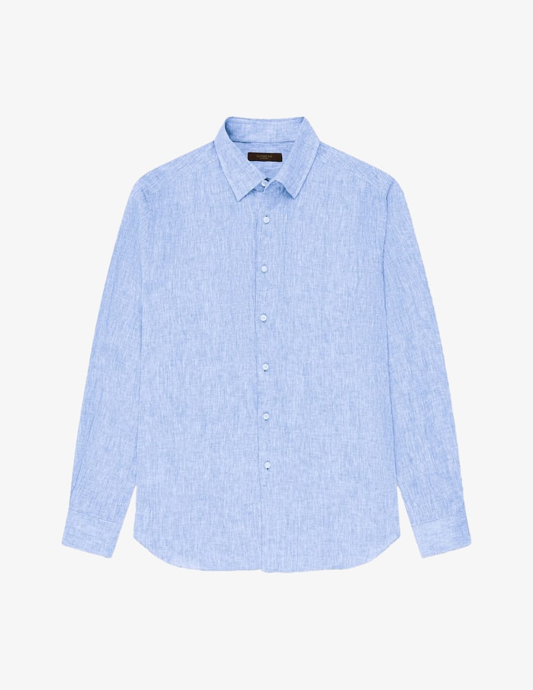rinascente Slowear Regular fit linen shirt