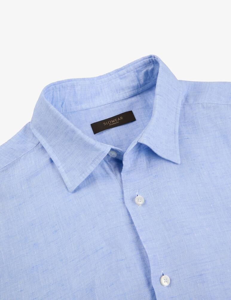 Slowear Regular fit linen shirt - picture 2 Slowear Regular fit linen shirt - picture 2