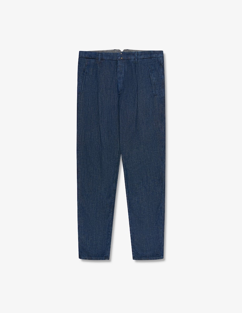 Slowear Tapered fit cotton trousers - picture 1