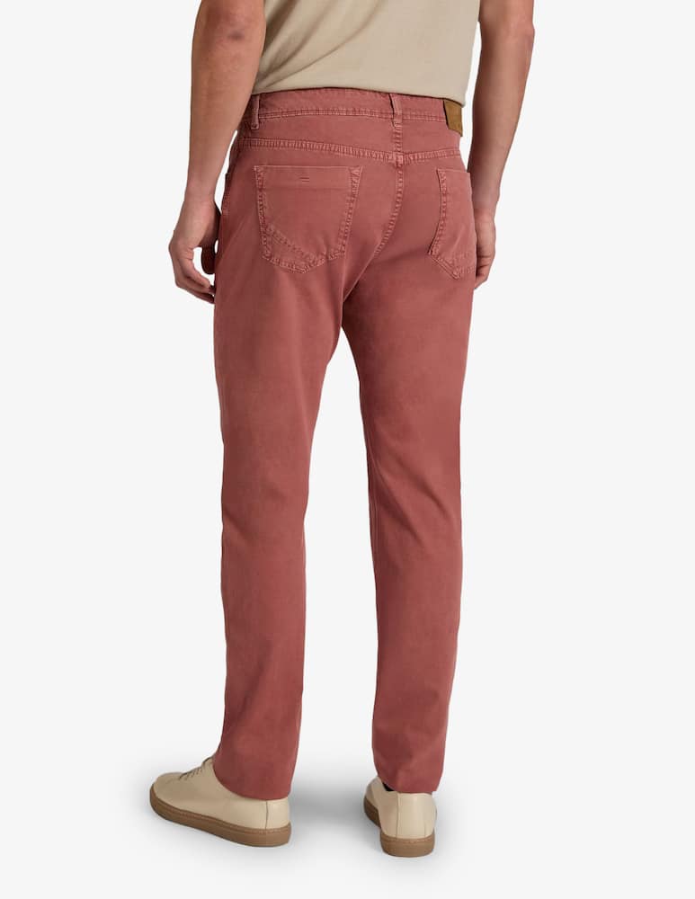 rinascente Slowear Slim fit stretch cotton trousers