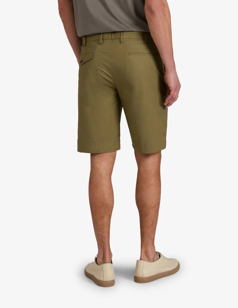 rinascente Slowear Slim fit poplin bermuda shorts