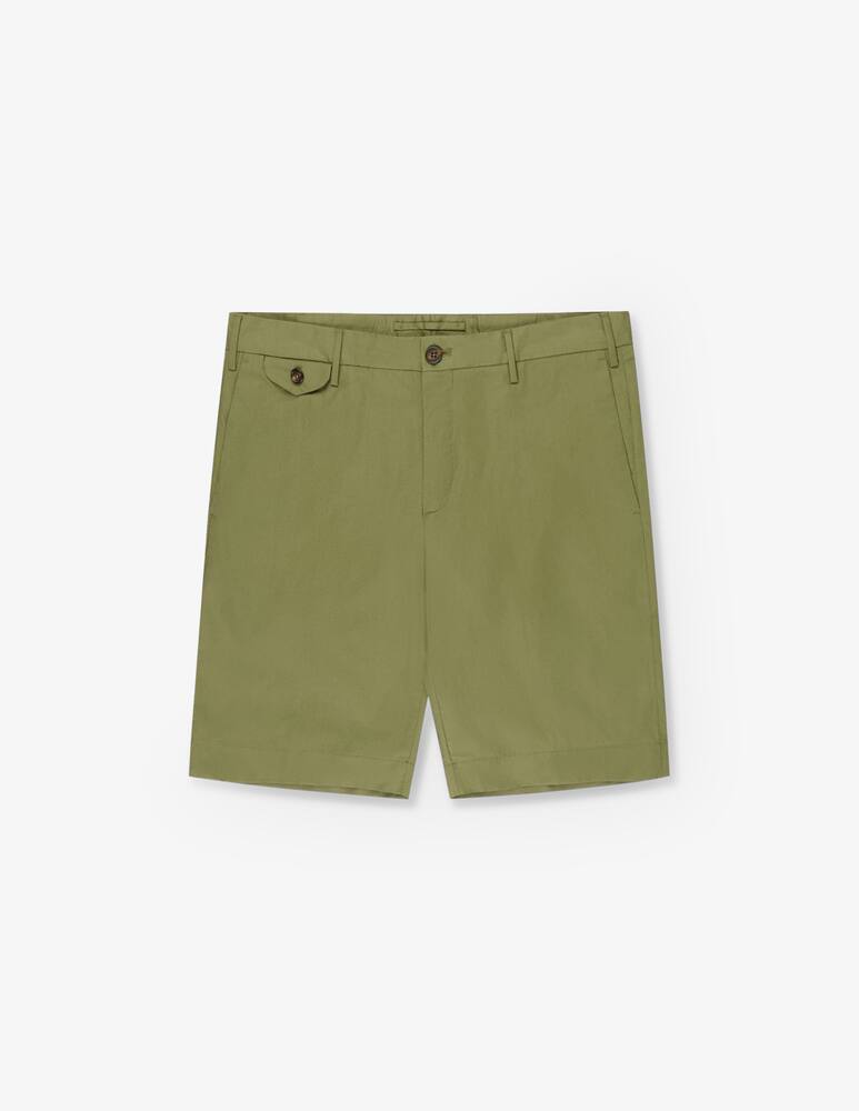 rinascente Slowear Slim fit poplin bermuda shorts