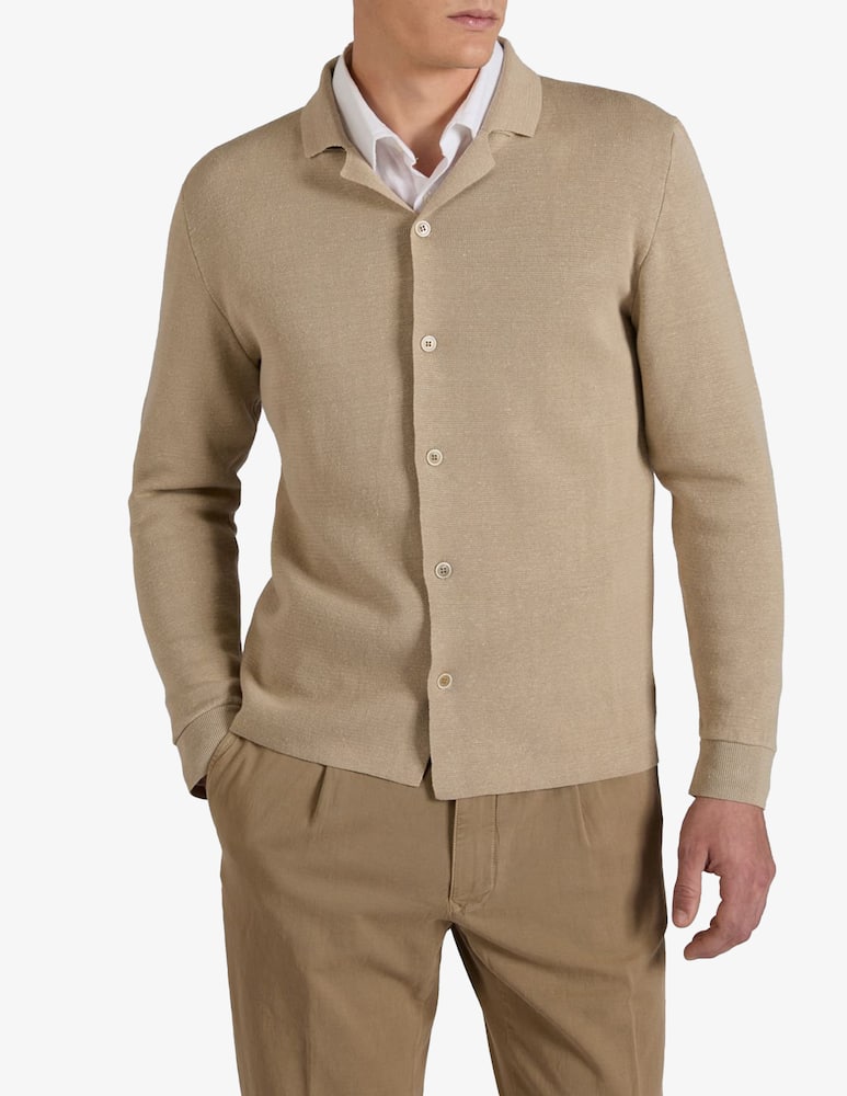 Slowear Linen cotton knit jacket - picture 1 Slowear Linen cotton knit jacket - picture 1