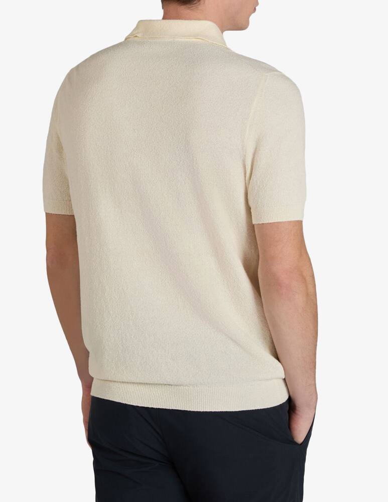 rinascente Slowear Polo slim in cotone bouclé