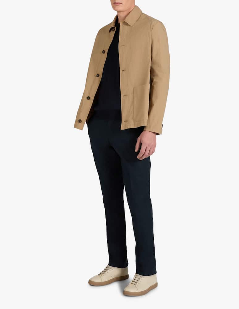 rinascente Slowear Pantaloni slim in popeline di cotone