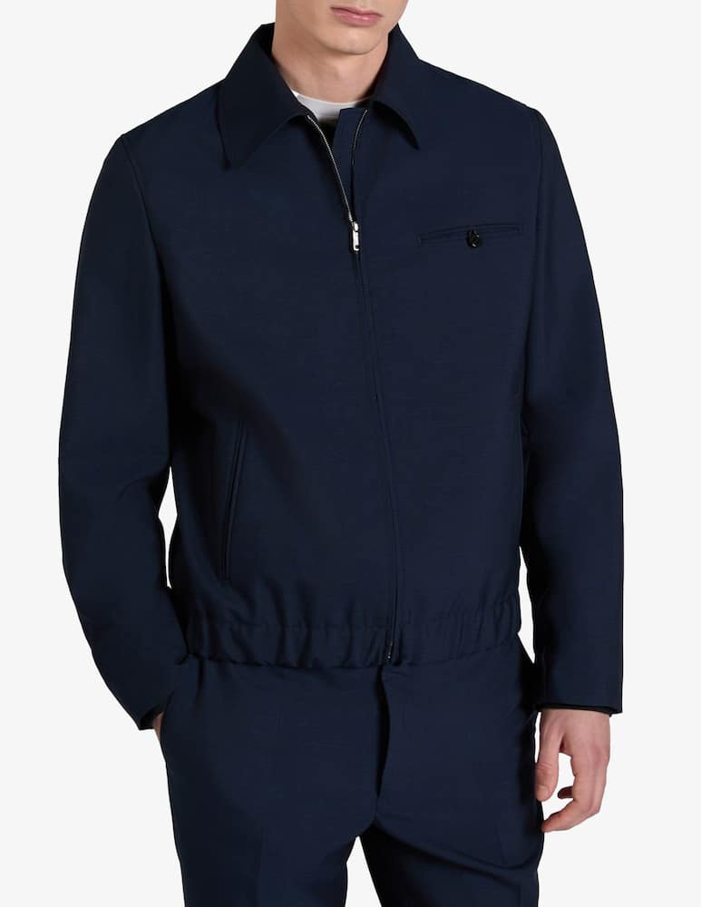rinascente Slowear Bomber fz wool jacket