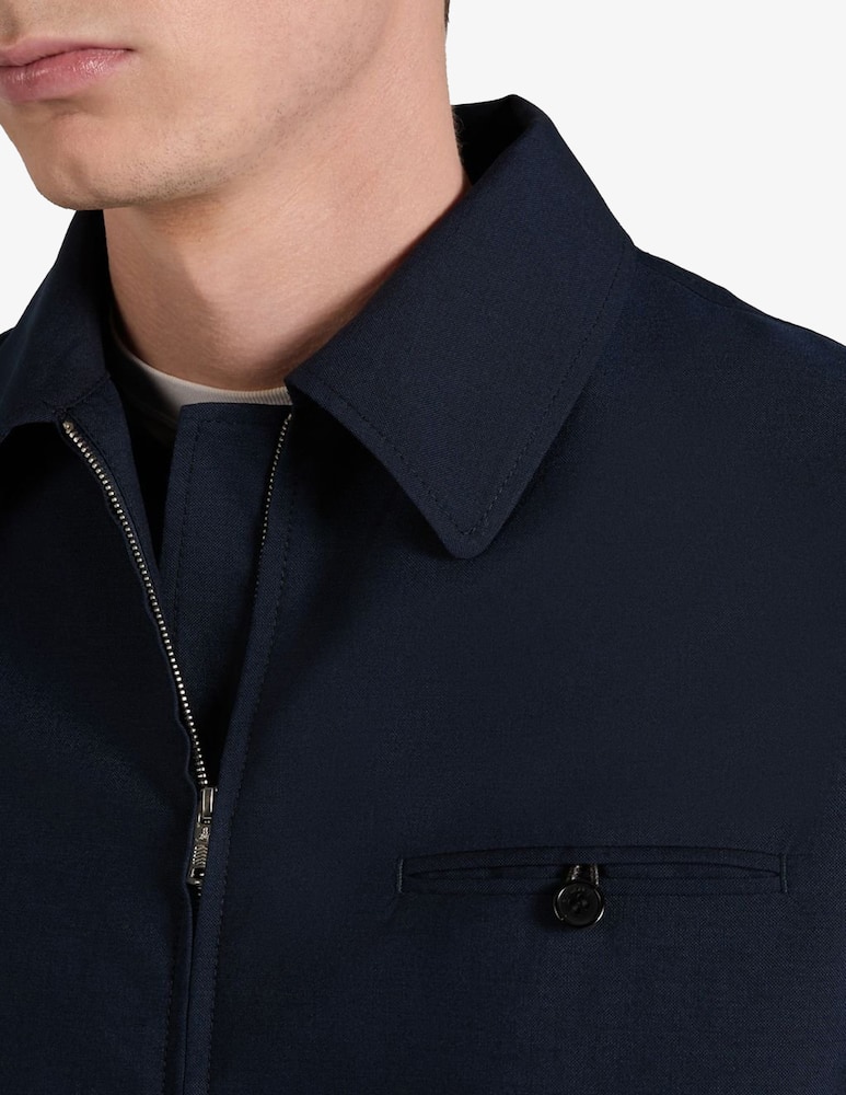 rinascente Slowear Bomber fz wool jacket