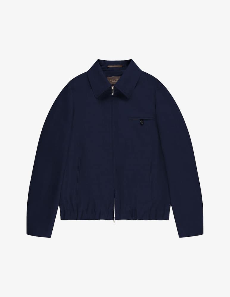 rinascente Slowear Bomber fz wool jacket