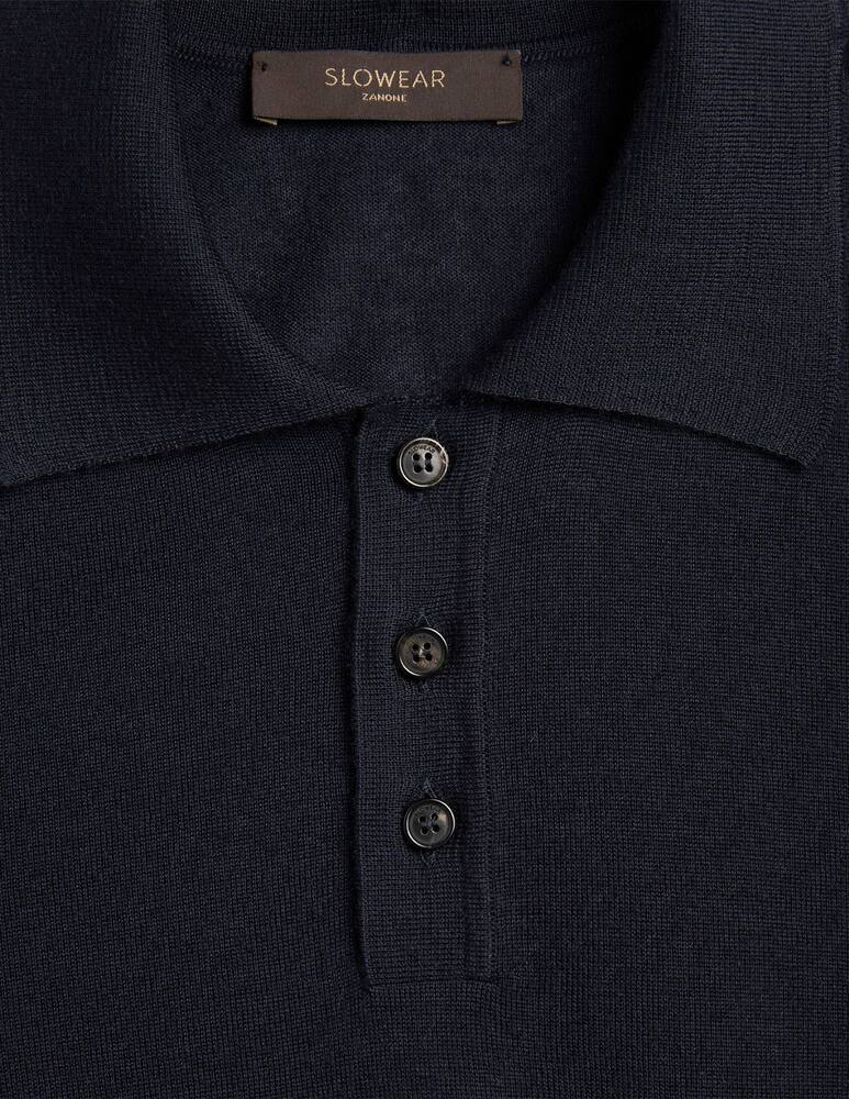Slowear Cashmere silk polo shirt - picture 5 Slowear Cashmere silk polo shirt - picture 5