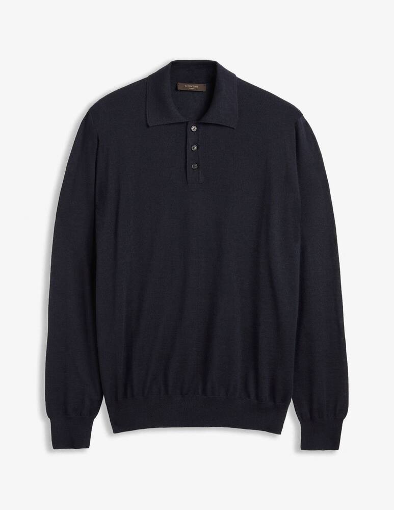 Slowear Cashmere silk polo shirt - picture 6 Slowear Cashmere silk polo shirt - picture 6