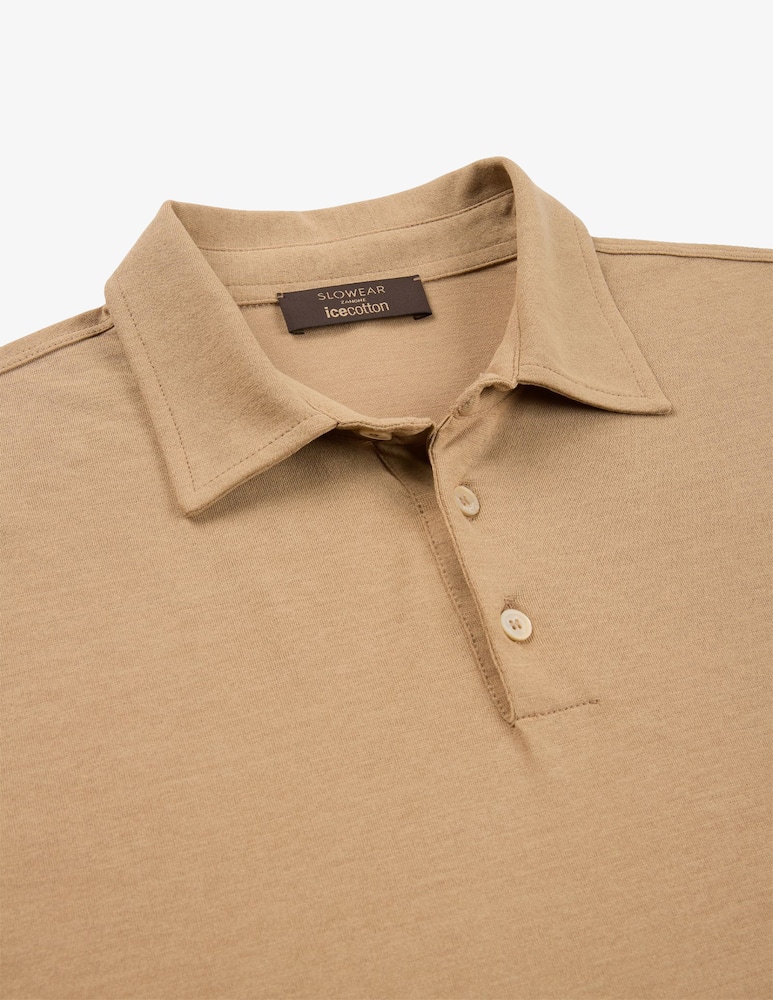 Slowear Slim fit IceCotton polo shirt - picture 2 Slowear Slim fit IceCotton polo shirt - picture 2