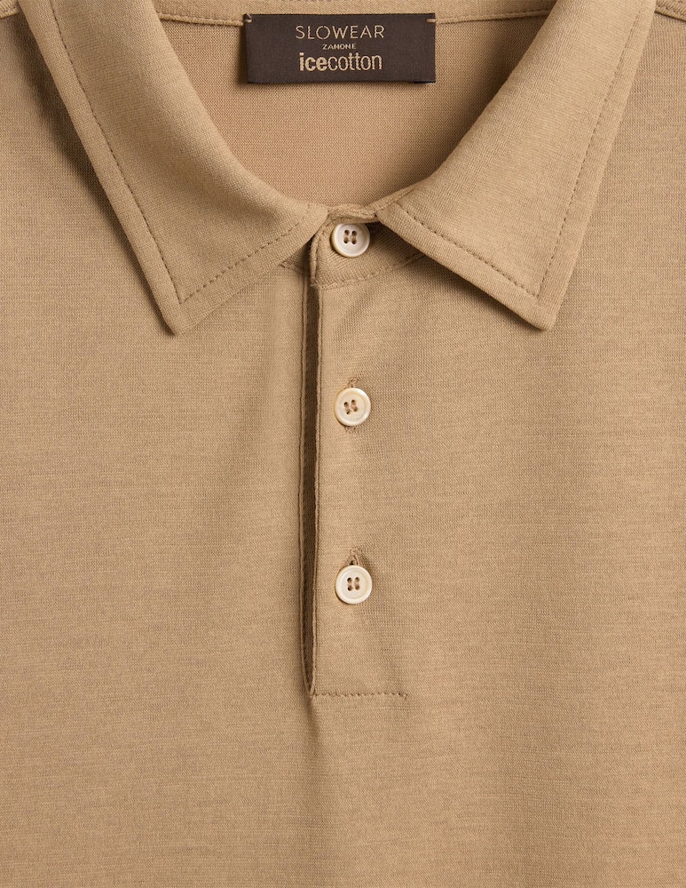Slowear Slim fit IceCotton polo shirt - picture 3 Slowear Slim fit IceCotton polo shirt - picture 3