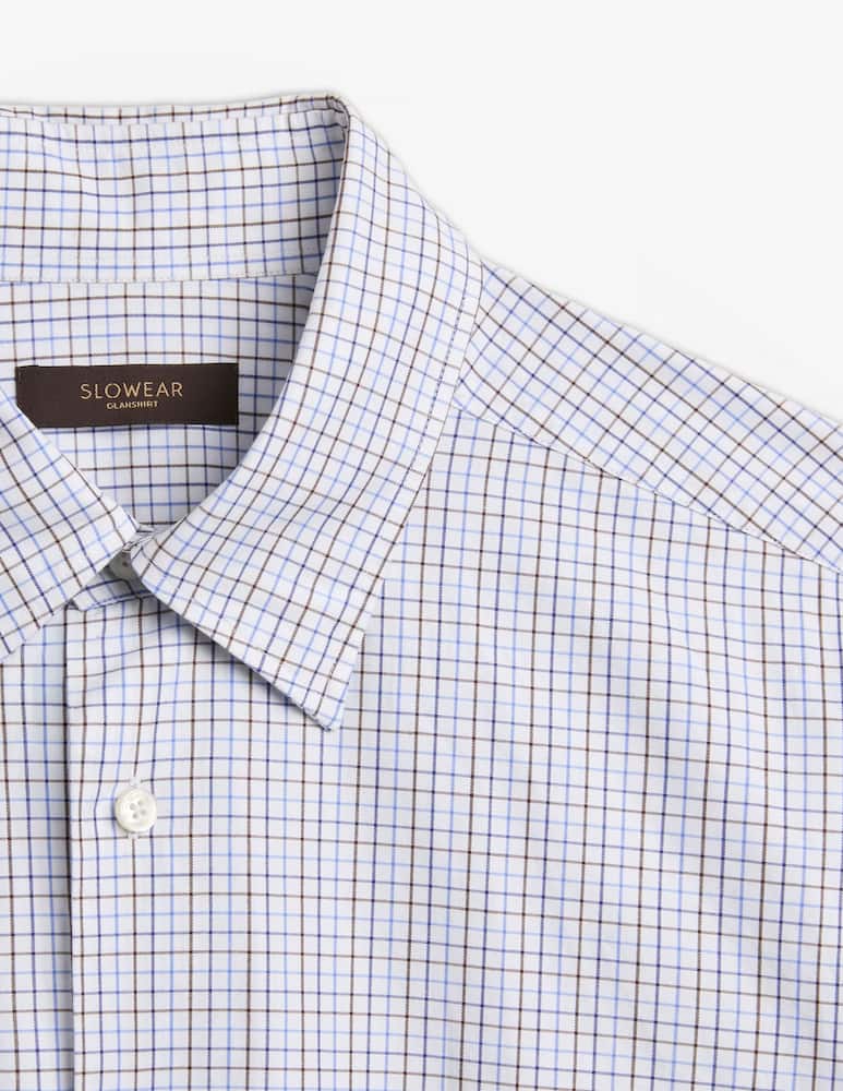 Slowear Regular fit cotton shirt - picture 5 Slowear Regular fit cotton shirt - picture 5