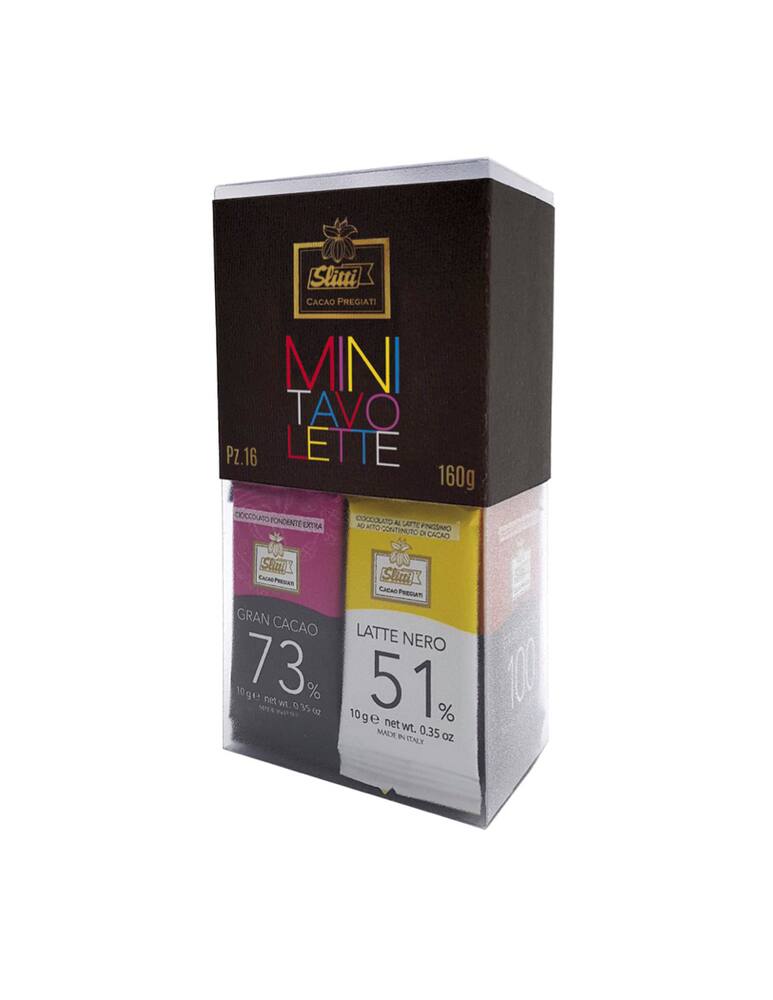 Slitti Scatola regalo mini tavolette assortite 160 g - immagine 1 Slitti Scatola regalo mini tavolette assortite 160 g - immagine 1