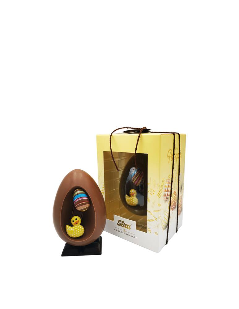 rinascente Slitti Milk chocolate egg "Buona Pasqua" with surprise