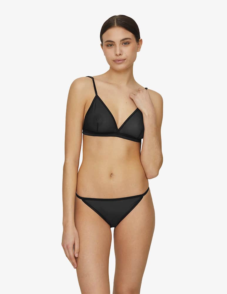 rinascente Chitè Giglio tulle underwear - black