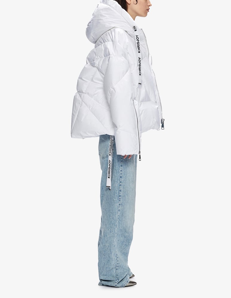 rinascente Khrisjoy Iconic Shiny puff jacket - White