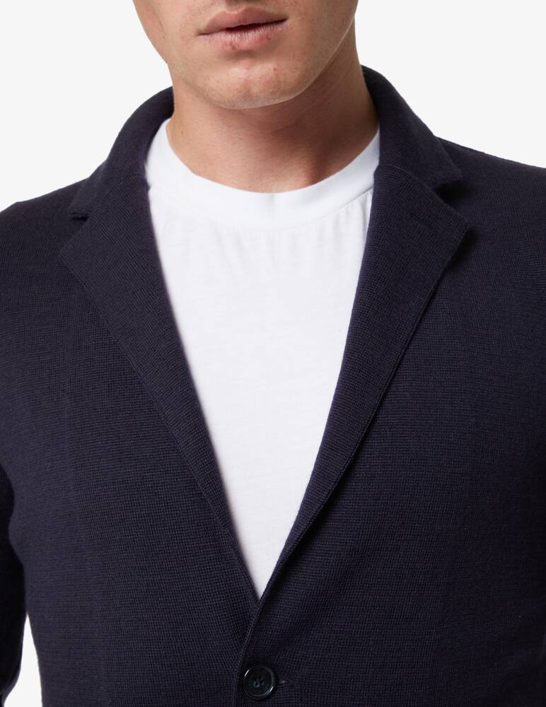 rinascente Tommy Hilfiger Giacca in maglia sfoderata - Blu