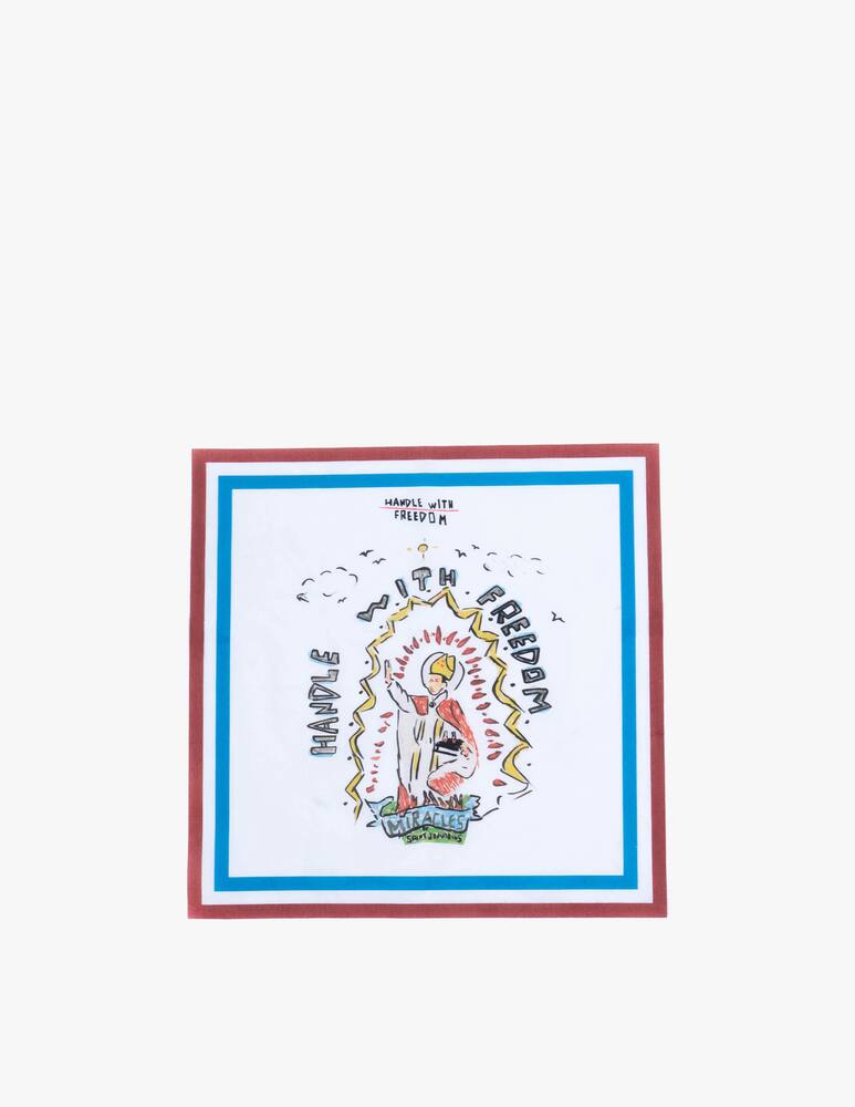 rinascente Handle With Freedom Bandana San Gennaro - bianco