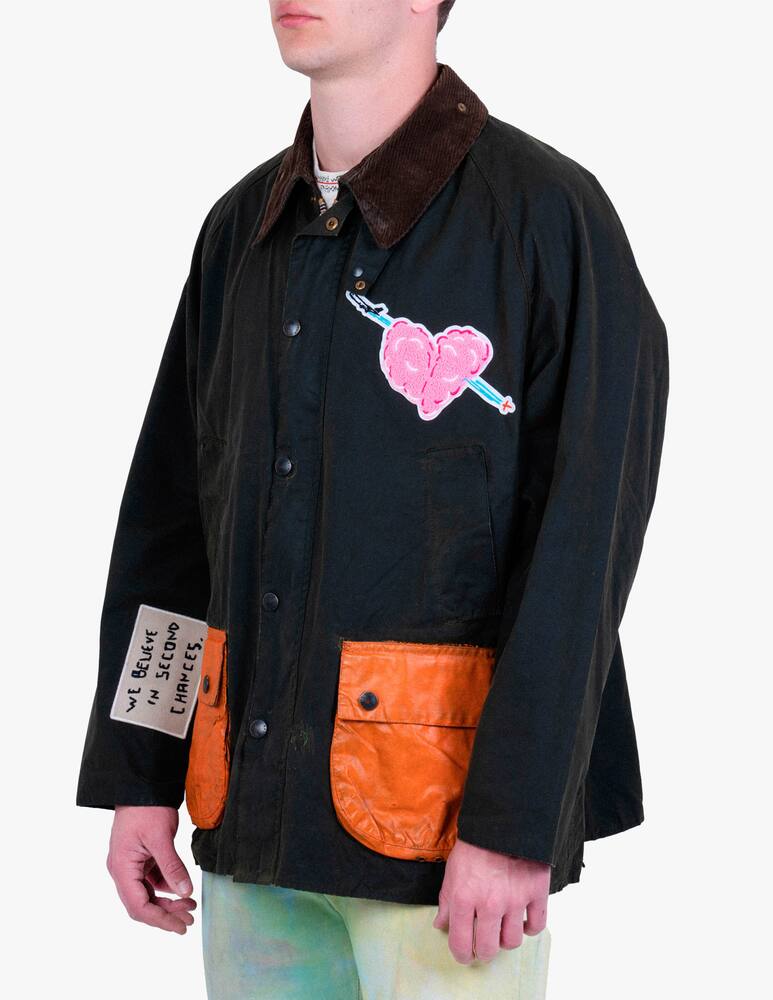 rinascente Handle With Freedom Giacca Vintage con tasche colorate - blu