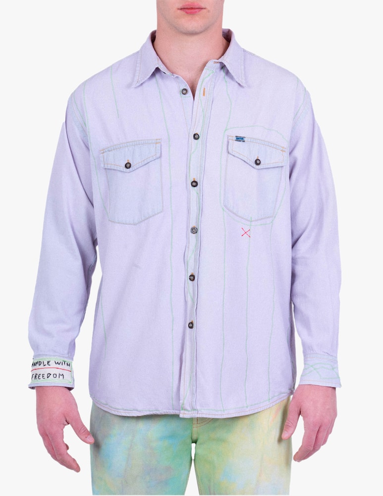Handle With Freedom Camicia HWF - viola - immagine 1 Handle With Freedom Camicia HWF - viola - immagine 1