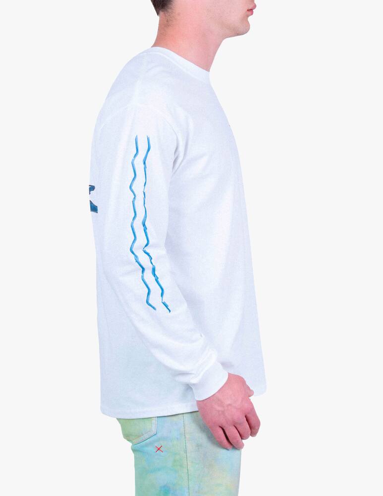 rinascente Handle With Freedom T-Shirt Long Frog - white