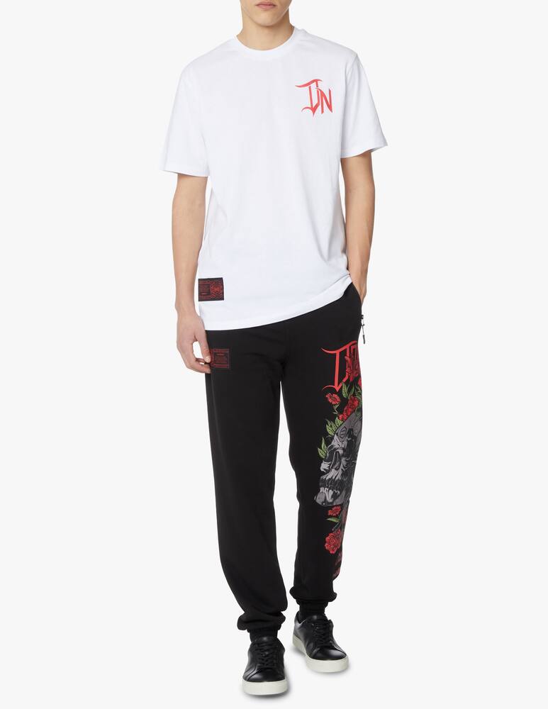 rinascente Dolly Noire Maglietta manica corta grafica teschio - bianco