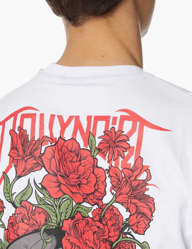 rinascente Dolly Noire Maglietta manica corta grafica teschio - bianco