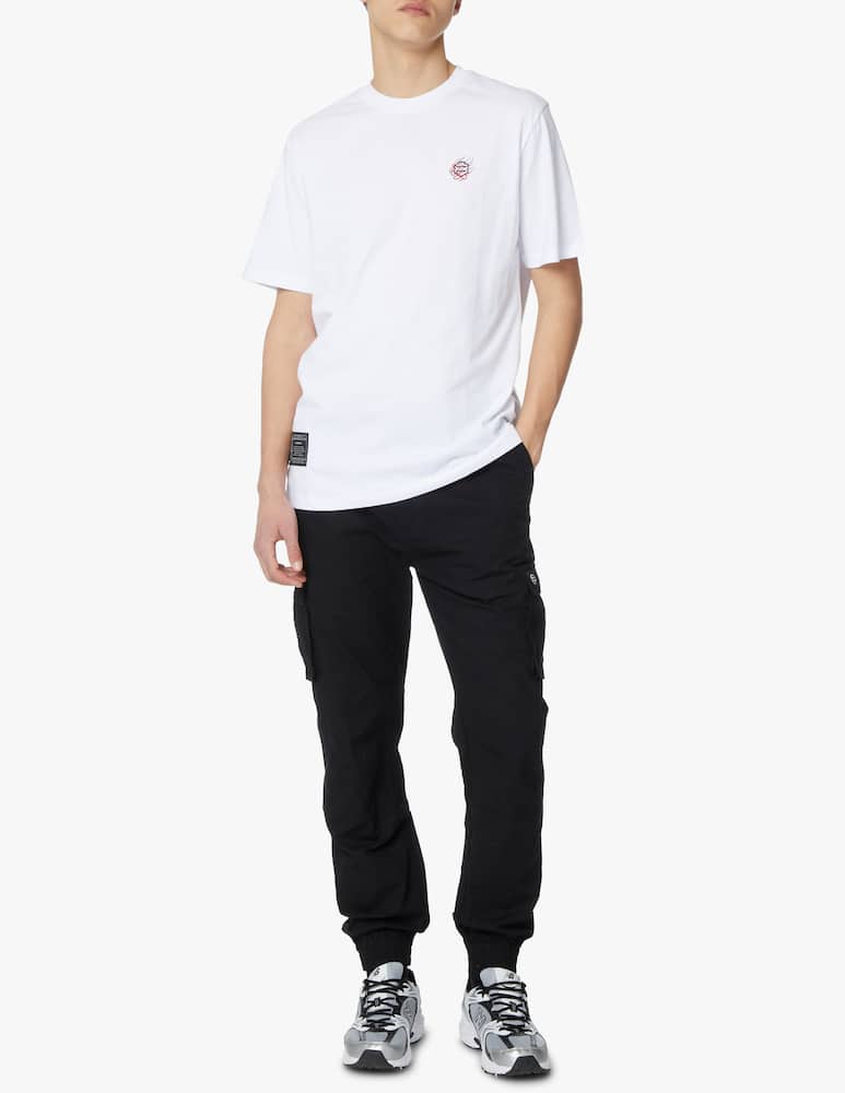 rinascente Dolly Noire Back tiger print t-shirt - white