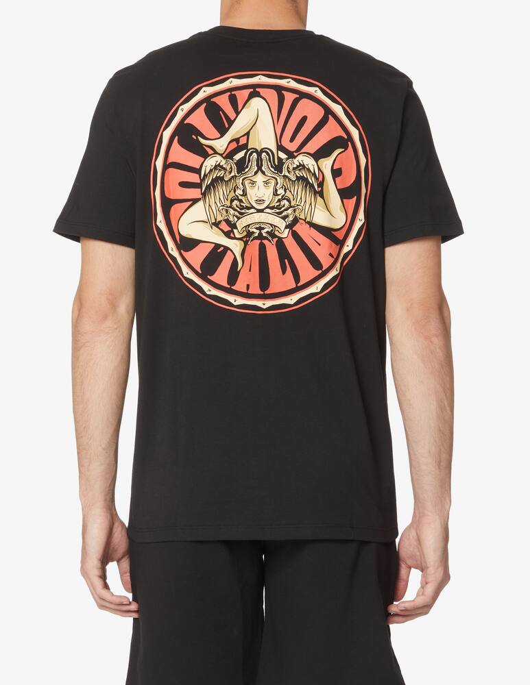 rinascente Dolly Noire Maglietta manica corta trinacria - nero