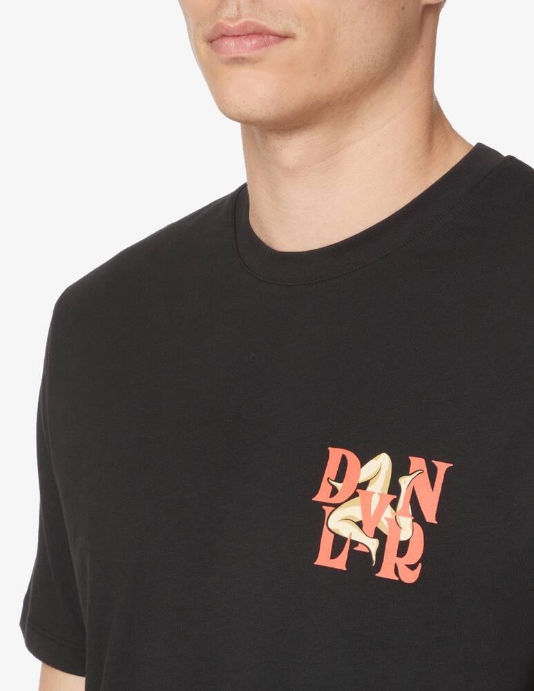 rinascente Dolly Noire Maglietta manica corta trinacria - nero