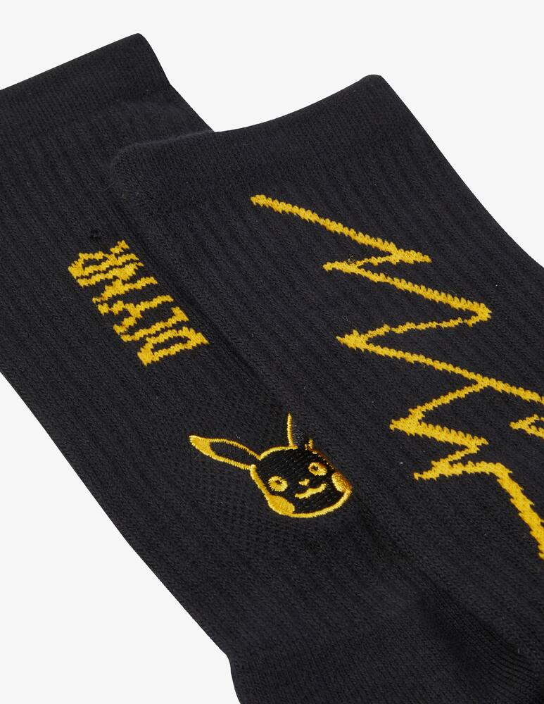 rinascente Dolly Noire Calzini con ricamo pikachu - Nero