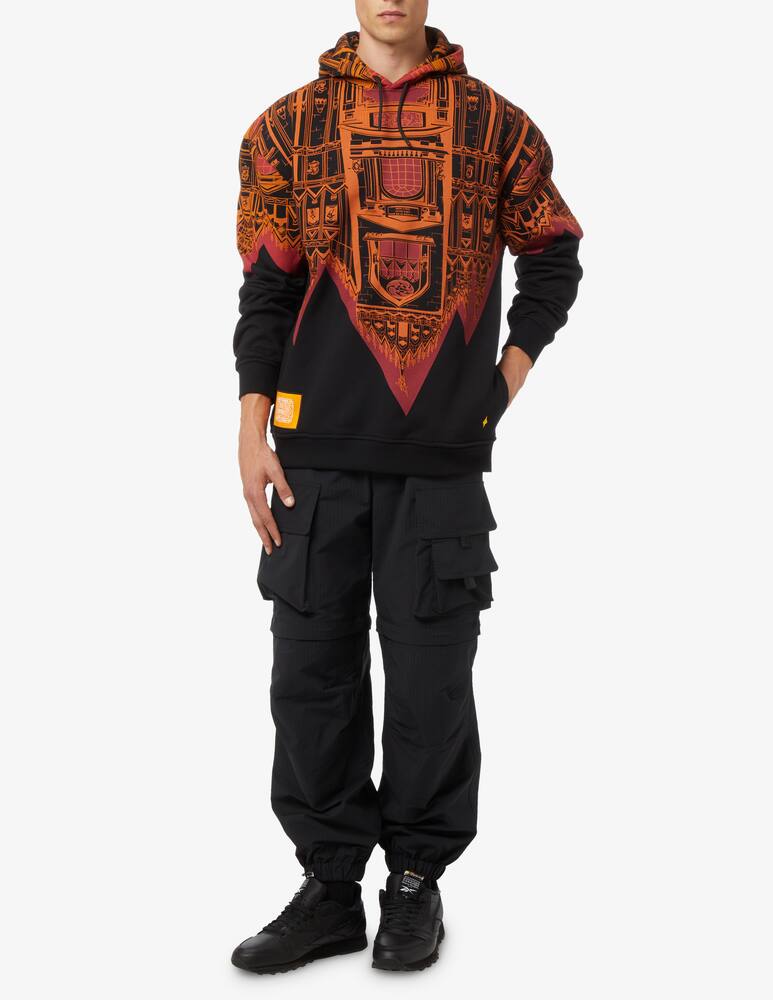 rinascente Dolly Noire Felpa con cappuccio oversize - Nero