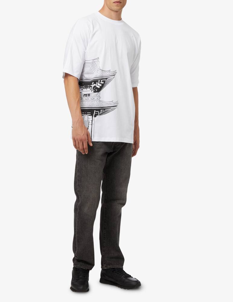 rinascente Dolly Noire Oversize pagoda t-shirt - White