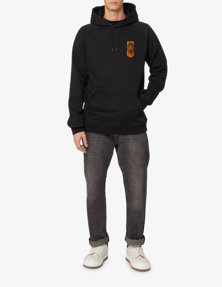 rinascente Dolly Noire Stay brave hoodie - Black