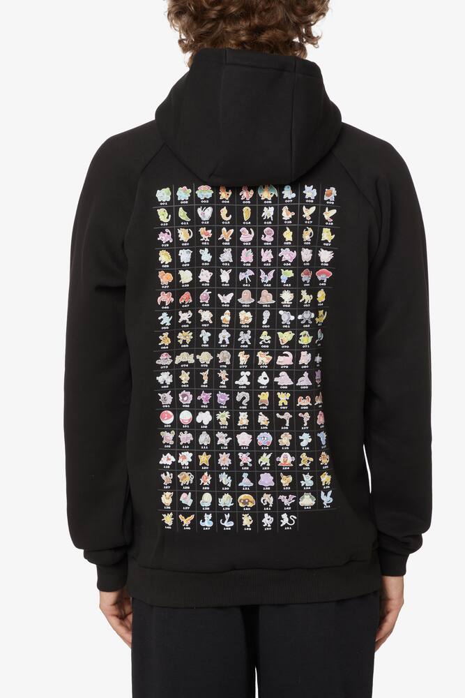 rinascente Dolly Noire Felpa pokemon con cappuccio - Nero