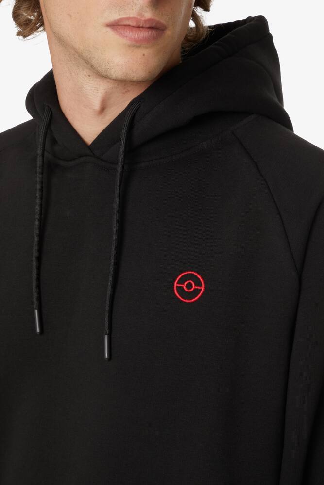 rinascente Dolly Noire Felpa pokemon con cappuccio - Nero