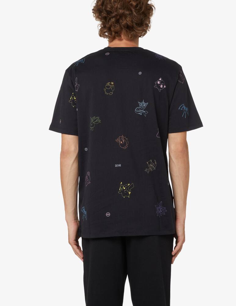 rinascente Dolly Noire Maglietta con logo pokemon - Nero