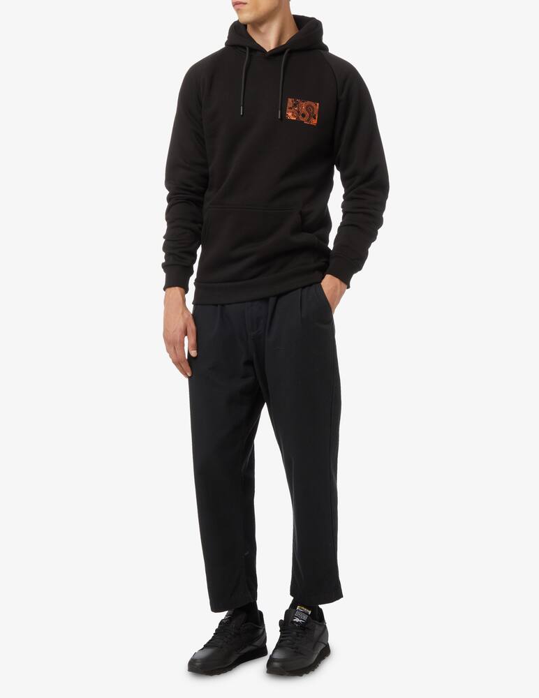 rinascente Dolly Noire Felpa samurai con cappuccio - Nero