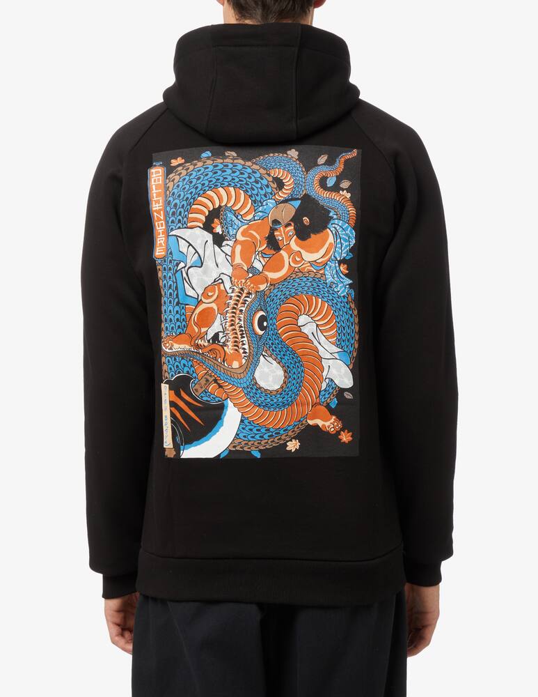 rinascente Dolly Noire Felpa samurai con cappuccio - Nero