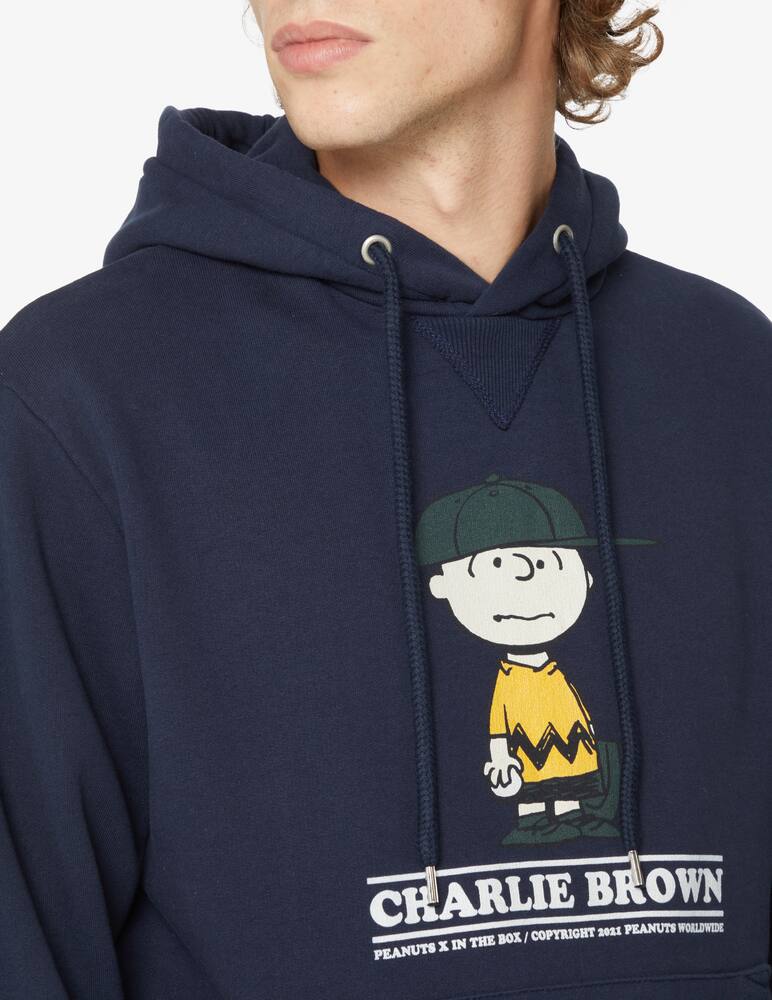 rinascente In The Box Felpa con cappuccio charlie brown - Blu