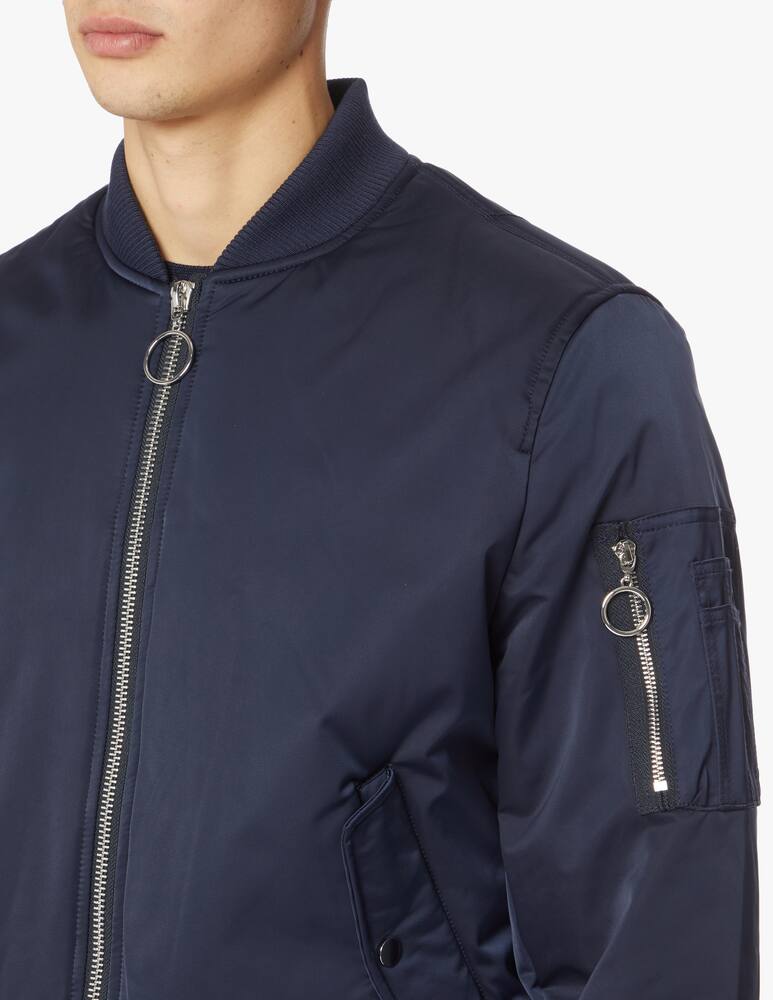 rinascente Trussardi Techno satin bomber