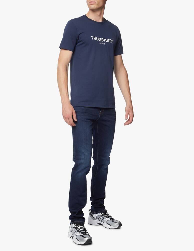 rinascente Trussardi Maglietta girocollo logo 