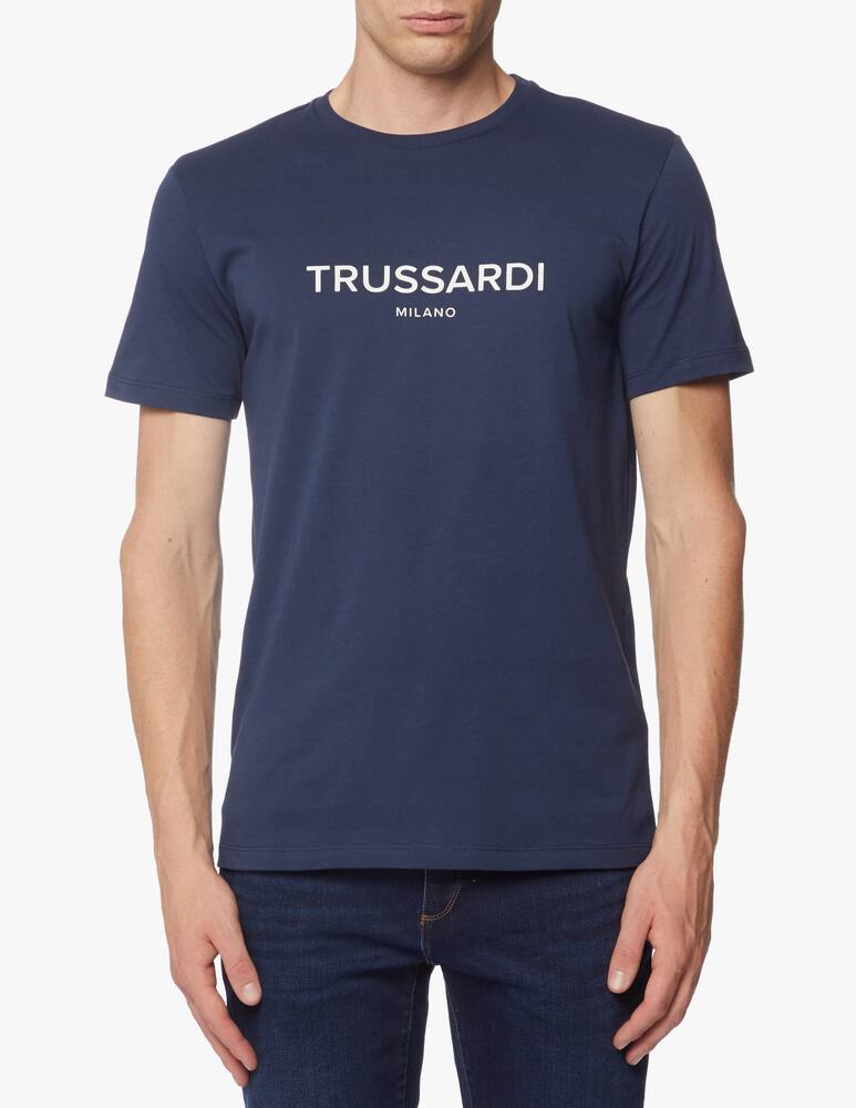 rinascente Trussardi Maglietta girocollo logo 