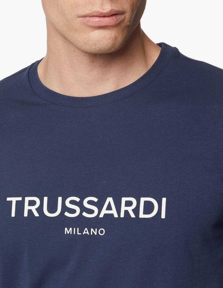 rinascente Trussardi Maglietta girocollo logo 
