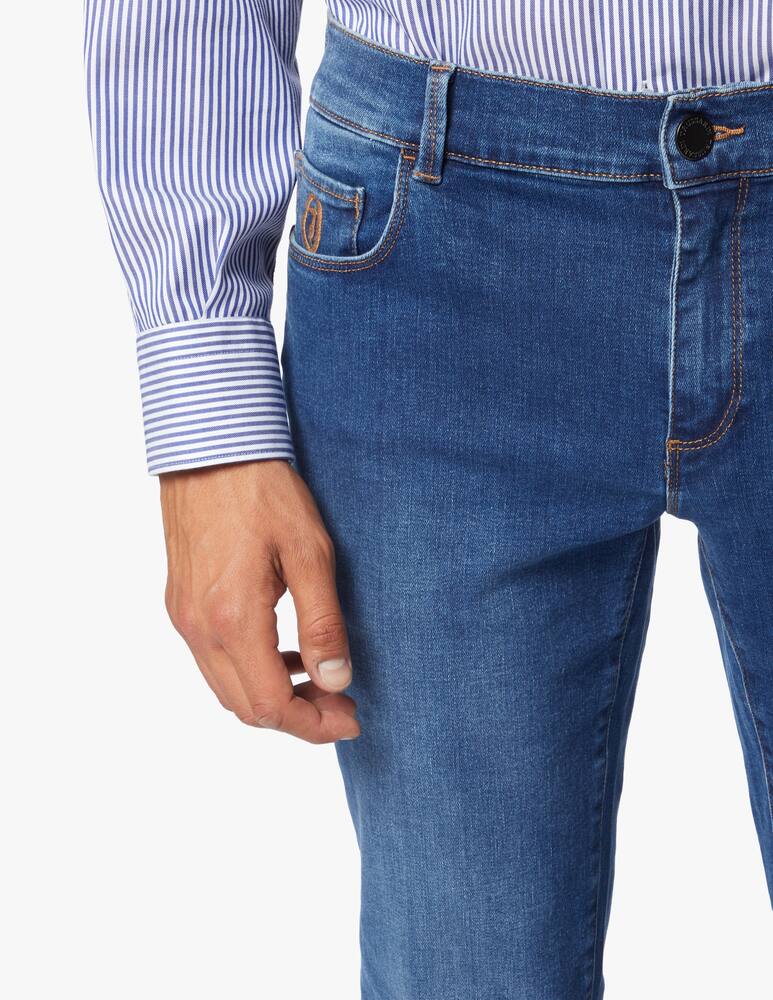 rinascente Trussardi 5 pocket 370 stretch denim jeans