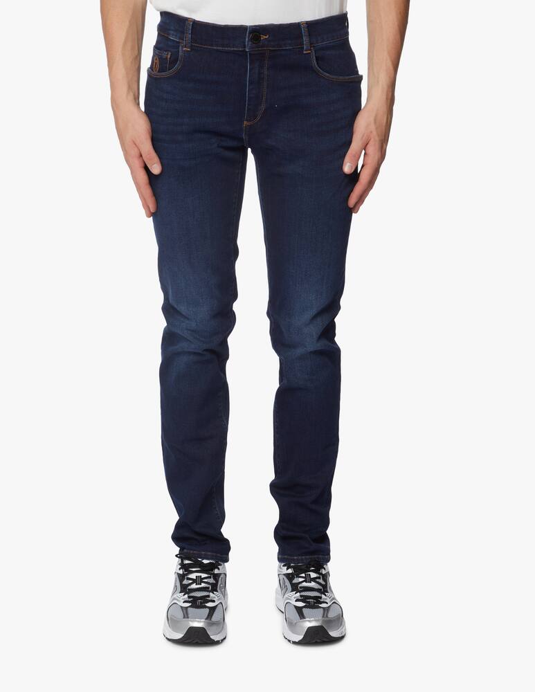 rinascente Trussardi 5 pocket 370 stretch denim jeans