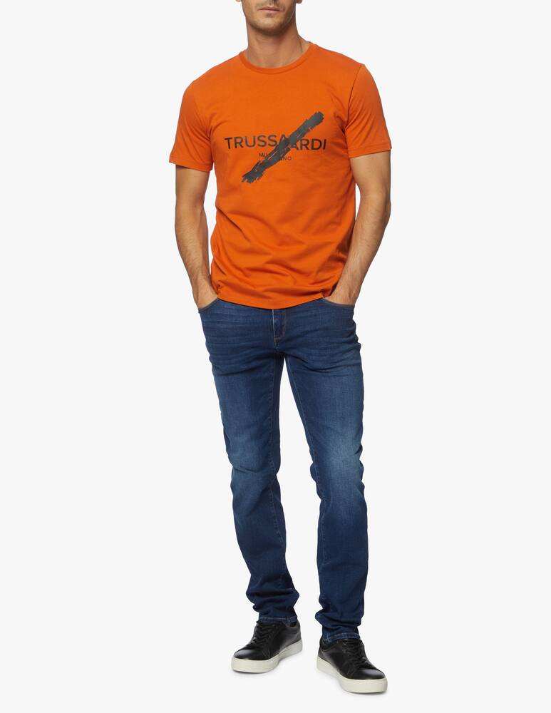 rinascente Trussardi 5 pocket 370 stretch denim jeans