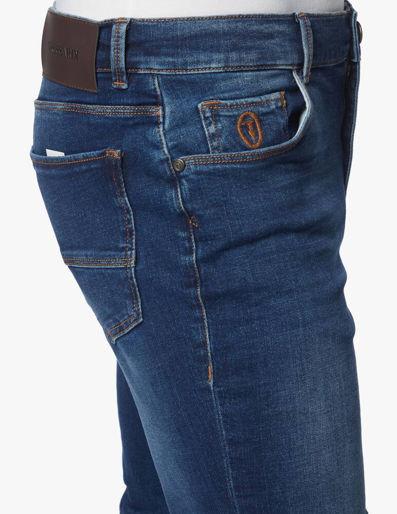 rinascente Trussardi 5 pocket 370 stretch denim jeans